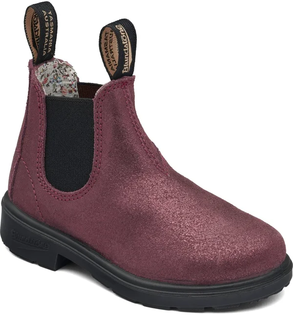 Blundstone Rose Pink Leather Chelsea Boots Kids& Style 2090 - Size 8 (US)
