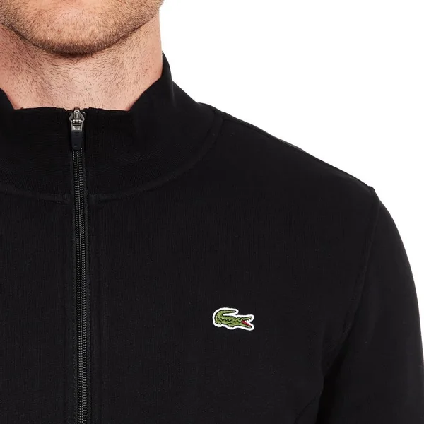 Lacoste Sport Zip Up Sweatshirt Black