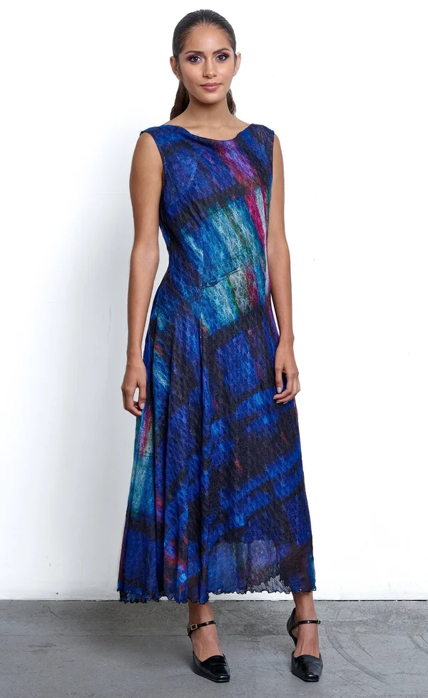 Moment Dress by Giselle Shepatin - Cobalt, XL (18-20) (Knit Dress)