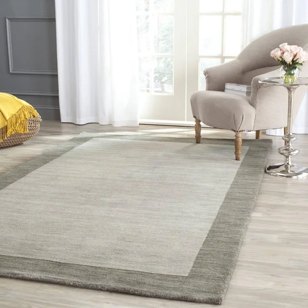 Safavieh Himalaya HIM580B Light Grey - Dark Grey Rug 2&-3x22 x 20& Runner