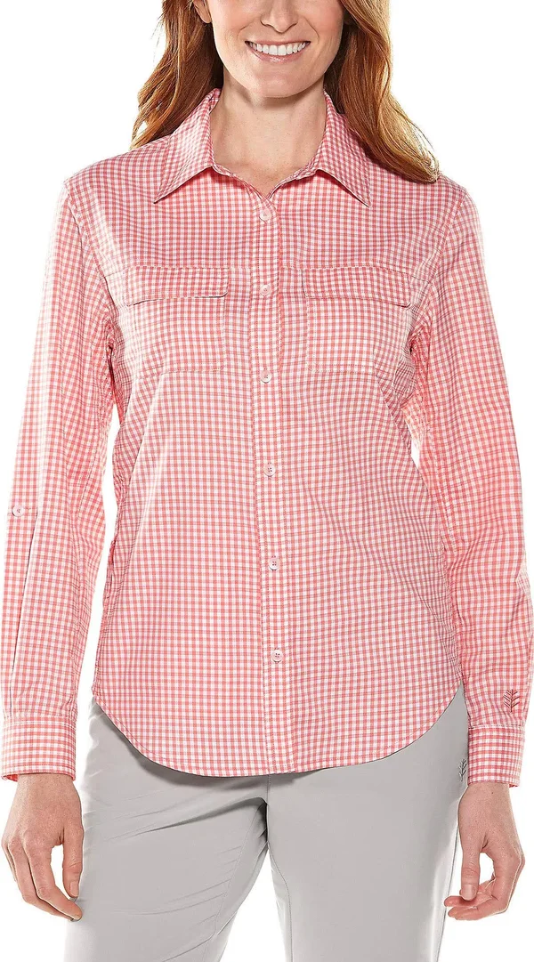 Coolibar UPF 50+ Women's Mylitta Travel Shirt - Sun Protective
