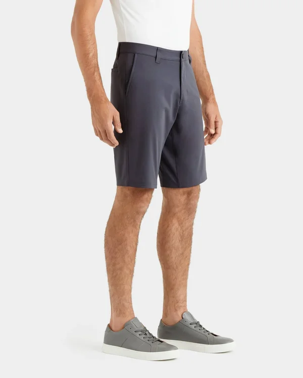 Men's Golf Shorts, Rhone 11x22 Commuter Short, Navy, 33