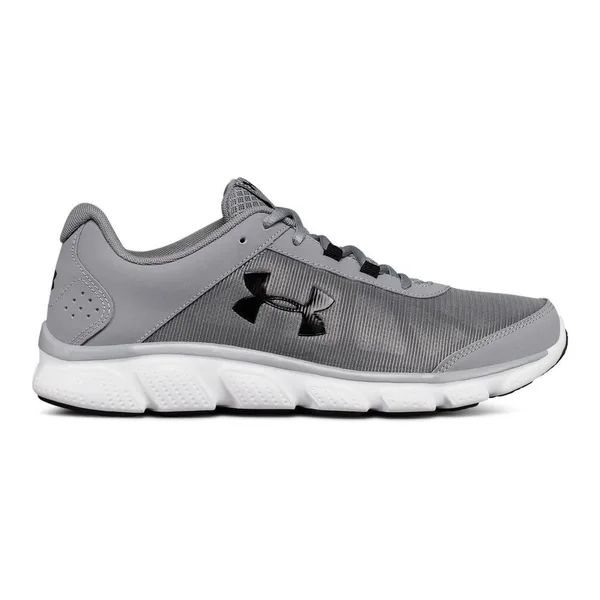 Under Armour Men's Micro G Assert 7 Running Shoes - Steel/White
