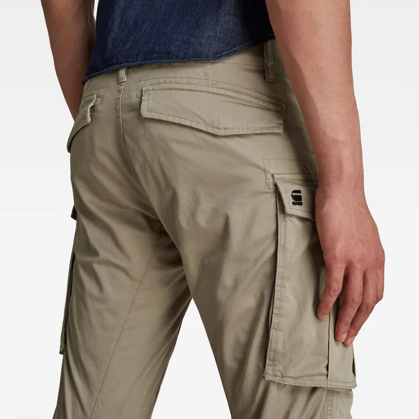 G-Star Male Rovic Zip 3D Straight Tapered Pant Pants Tapered Beige