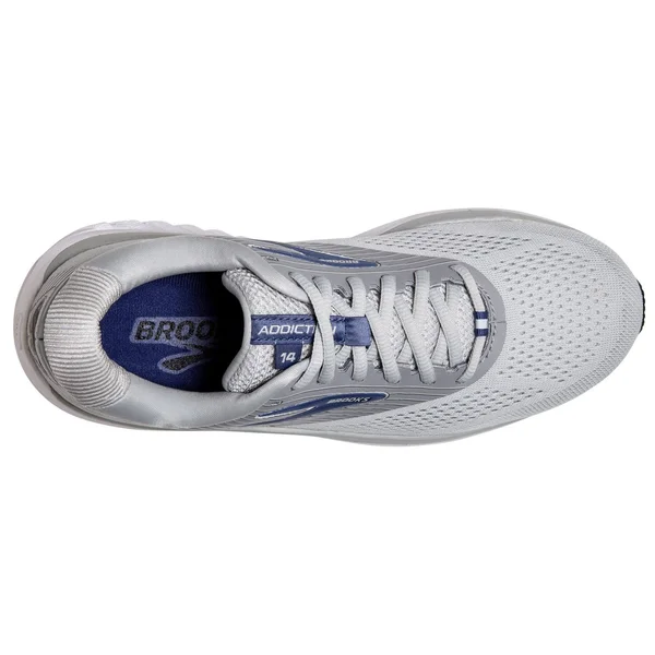 Brooks Women's Addiction 14 - Oyster - Alloy, Marlin