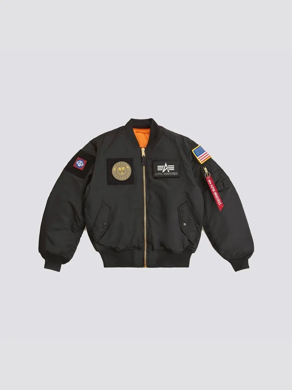 Alpha Industries - MA-1 Flex Bomber Jacket Black, 3XL