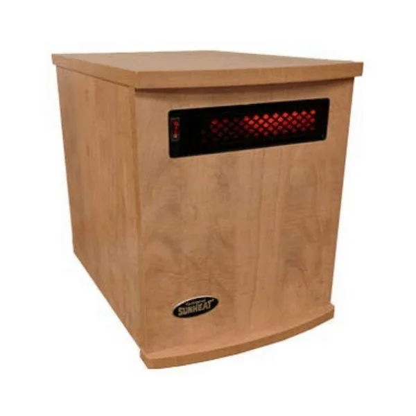 Sunheat 1500 Watt Infrared Heater - Maple