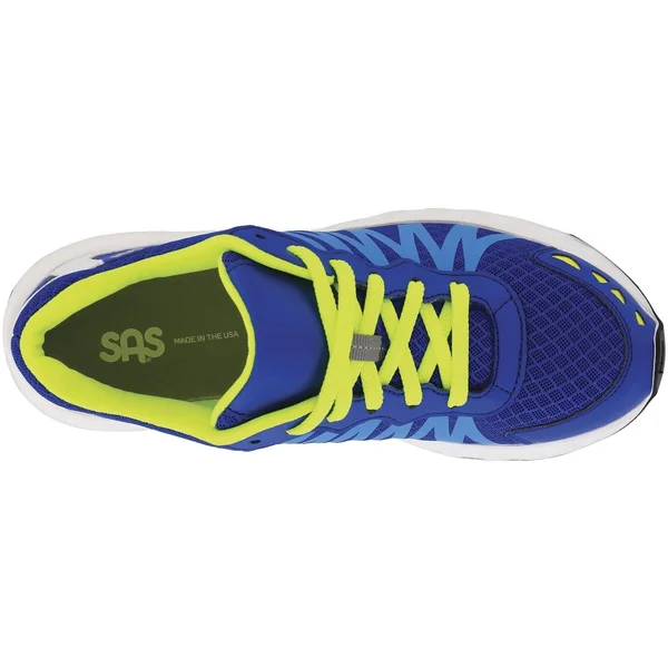SAS Tempo - Women's Athletic Shoe - Blue/Turquoise 12.5 Narrow