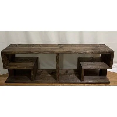 28x22 H x 60x22 W x 10x22 D LBL Console Table Loon Peak Color: Golden Pecan