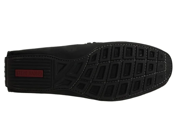 Steve Madden Grab Men's Slip on Shoes Black Leather : 9 D