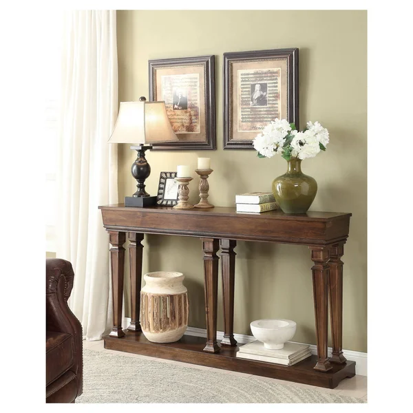 Console Table Oak - Acme Furniture