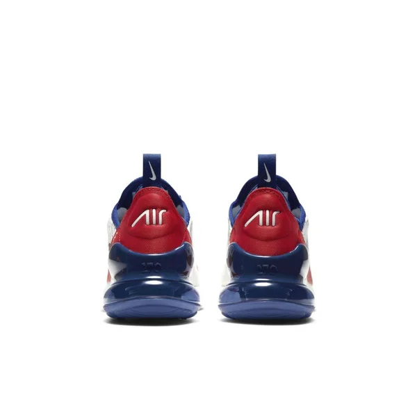Nike - Grade School Air Max 270 (White, University Red, Obsidian)