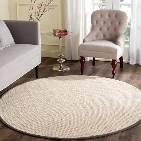 Hawthorne Collection 4' x 6' Power Loomed Sisal Rug