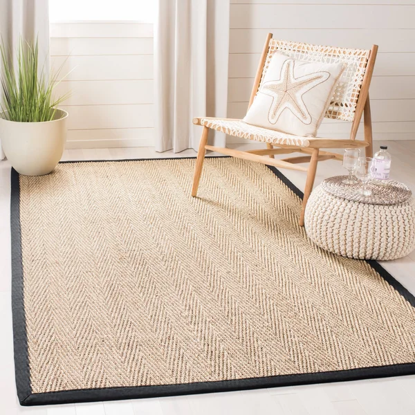 Safavieh Natural Fiber NF115B Natural - Brown Rug 2&6x22 x 22& Runner