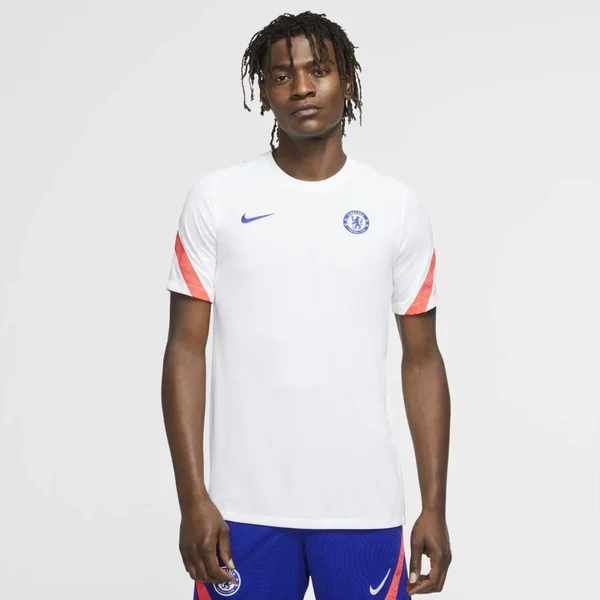 Nike Chelsea White Strike Performance Top