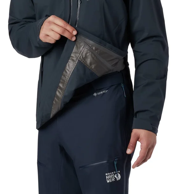 Mountain Hardwear Men's Exposure/2 GTX Paclite Stretch Pullover - Medium - Dark Storm