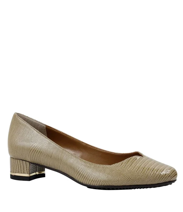 J. Renee Bambalina Women's Pump - Taupe Size 10
