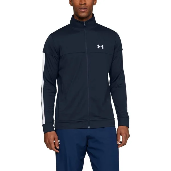 Under Armour Sportstyle Pique Trck Jacket Navy Academy White