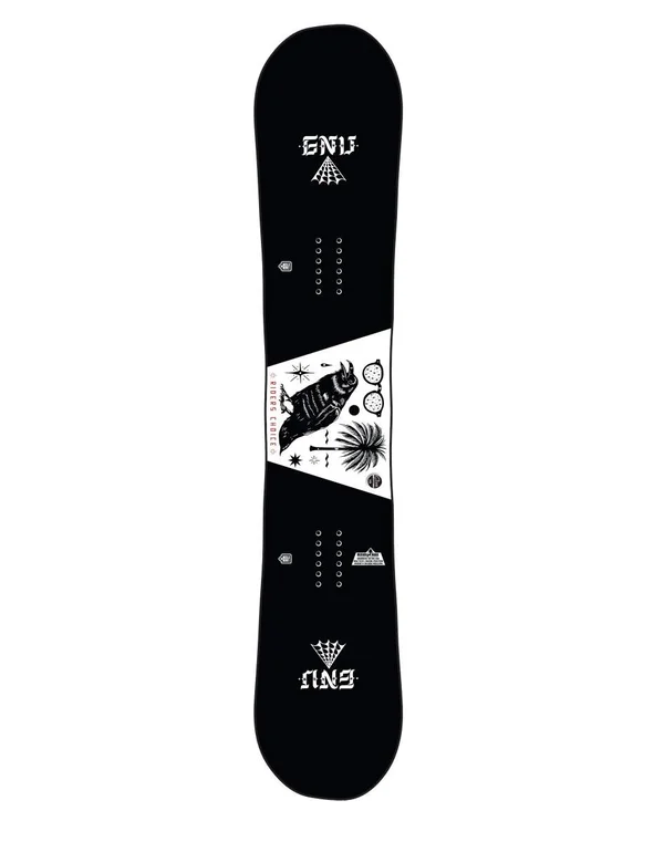 GNU Asym Riders Choice C2X Snowboard- 2020