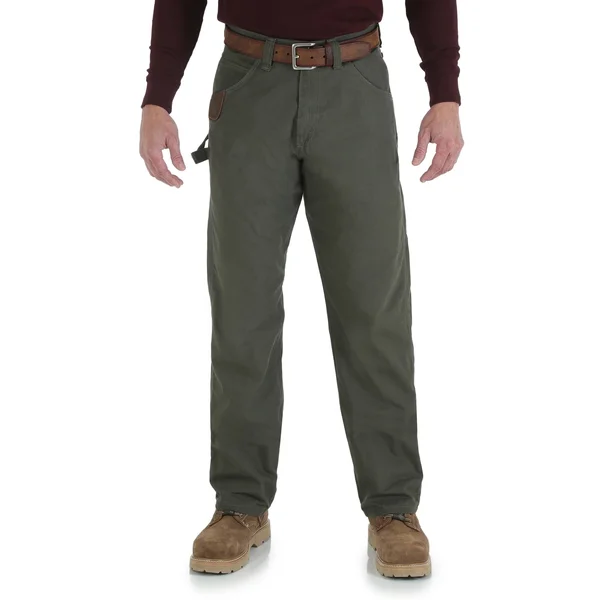Wrangler Men's Riggs Workwear Carpenter Jean (46x32 Loden)