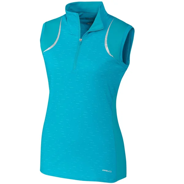 Annika Elite Sleeveless Mock Half-Zip