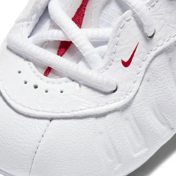 Nike Kids& Infant Lil& Posite One Crib Booties in White Size 1.0