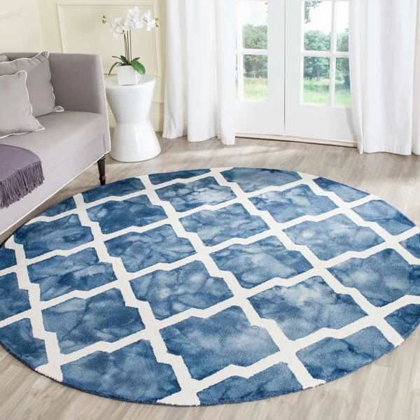 Safavieh 2&-6x22 x 4& Dip Dye DDY540C Grey, Ivory Rug