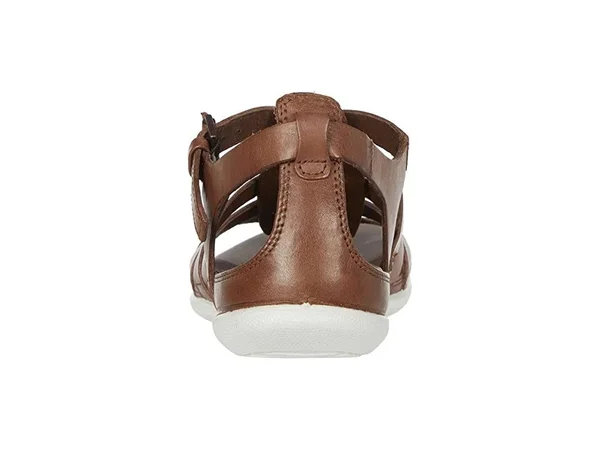 Ecco Flash Strappy Sandal (Mahogany Cow Nubuck) Women's Sandals