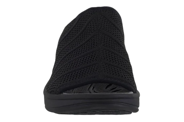 Easy Street Airy Women's Wedges - Size: 9.5 Wide, Black