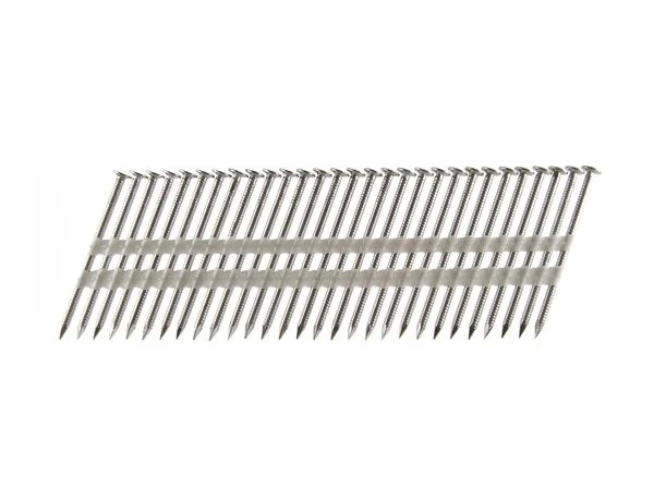 Bu0026C Eagle A314X131RSS/22 Round Head 3-1/4-Inch x .131 x 22 Degree S304 Stainless Steel Ring Shank Plastic Collated Framing N