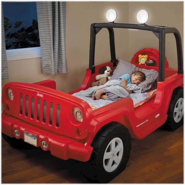 Little Tikes - Jeep Wrangler 53x22 Toddler/Twin Bed - Red