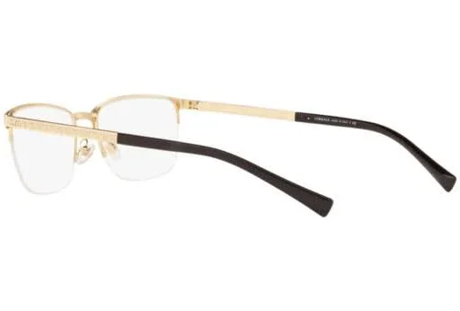Versace VE1263 Oval Eyeglasses - 53-17-140, 1002-GOLD