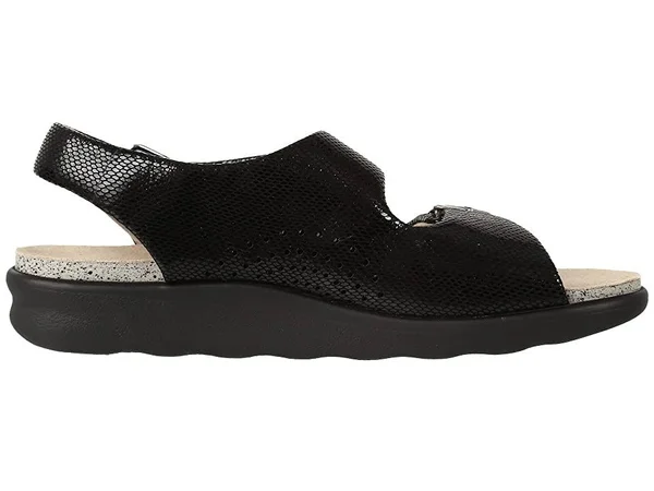 SAS Women's Relaxed Black Snake 5 Medium