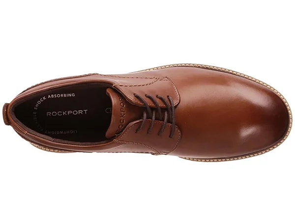 Rockport Men's Marshall Plain Toe Oxford, Size: 11.5, Brown