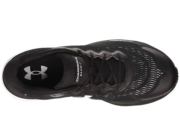 Under Armour Men's Charged Bandit 6 Running Shoes - Black, 11.5