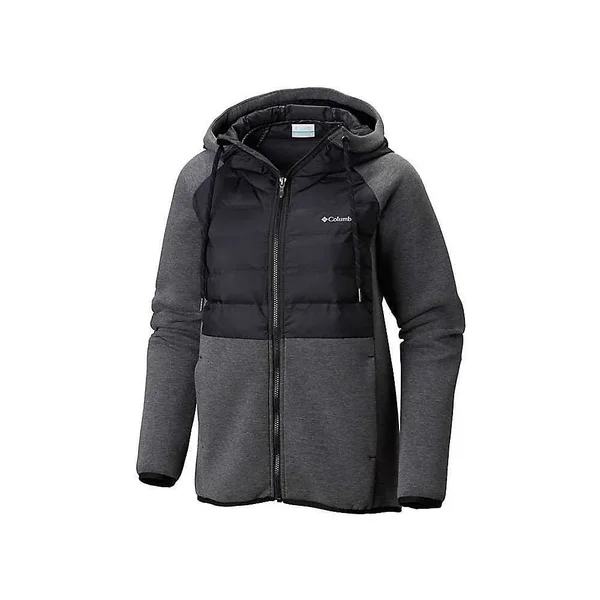 Columbia Women's Northern Comfort Hybrid Hoodie - Small - Olive Green