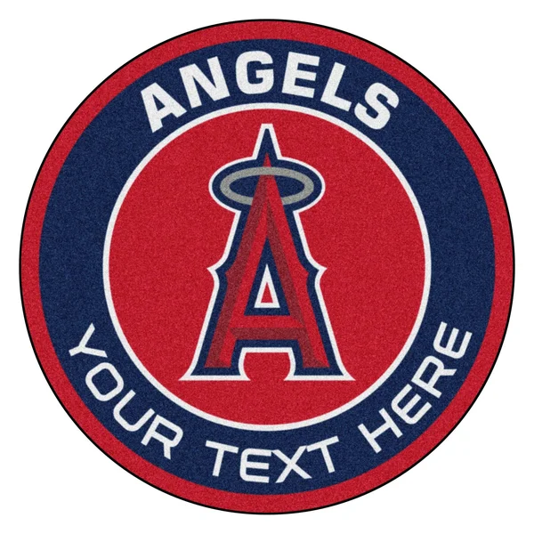 Los Angeles Angels 27 Personalized Roundel Mat