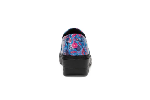 Klogs Footwear Women's Naples Clogs - Wide Blooming Paisley in Size 7