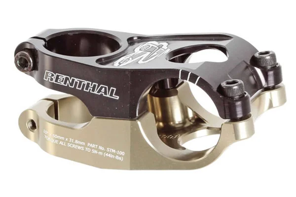 Renthal Duo Stem Black/Gold - 50mm