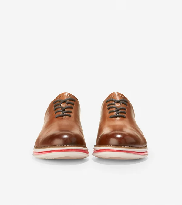 Cole Haan 豶iginalGrand Energy Twin Oxford Size 10 - OriginalGrand Oxford for Men. British Tan-Dark Roast-molten Lava