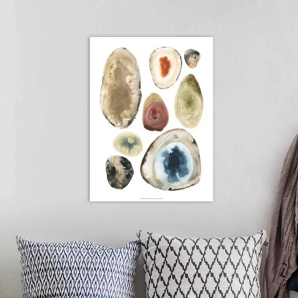 Geode Collection I, Canvas Wall Art, 18x24, Great Big Canvas