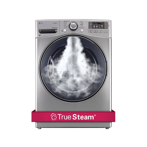 LG SteamDryer DLGX3571V Front-Loading Gas Dryer - Graphite Steel