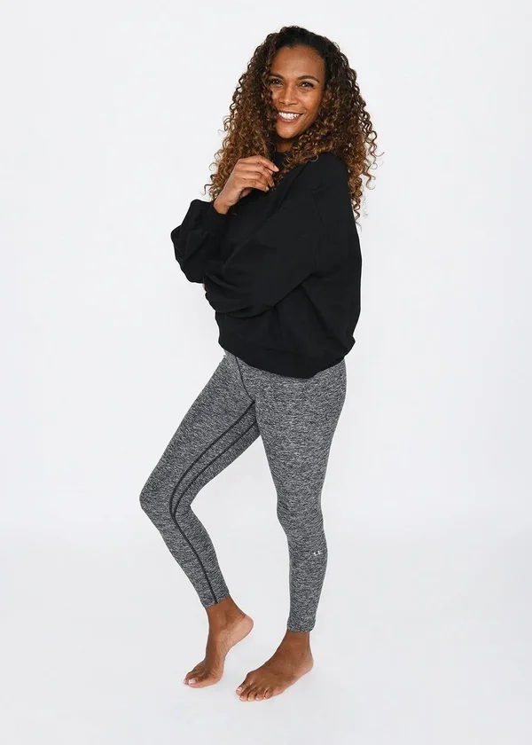 Love Leggings Grey Lounge Leggings - Stretchy, Super Comfortable Lounge Pants in Grey, Available in Plus Sizes - Regular 6
