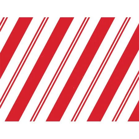 NAS Pack of 1 - Cane Candy Stripe 30x22 x 833& Full Ream Roll Gift Wrap for Party, Kids& Birthday, Wedding & Occasion - Peppe