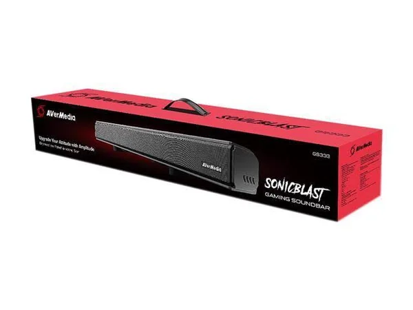 AVerMedia SonicBlast GS333 2.1 Sound Bar Wireless Speaker 60 W RMS