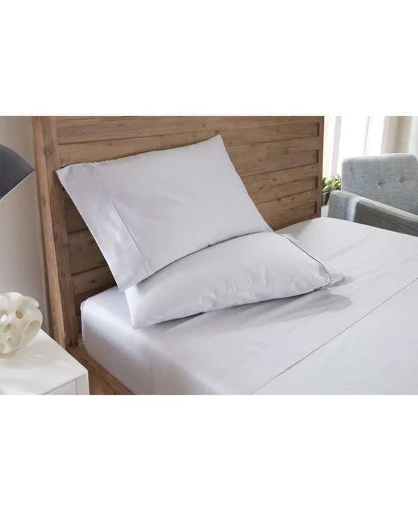 GhostBed Luxury Fitted Sheet Set - White (Cal King)