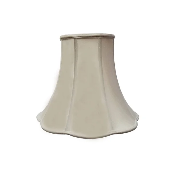 Royal Designs Bottom Outside Scallop Bell Beige Lamp Shade - 8 x 16 x 14 - Color