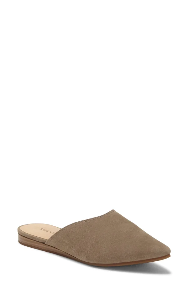 Women's Lucky Brand Bareisha Mule - Taupe - Size 7.5