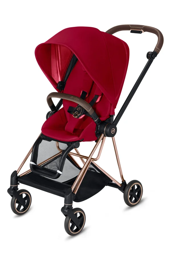 Cybex Mios 2 Complete Stroller - Rose Gold/True Red