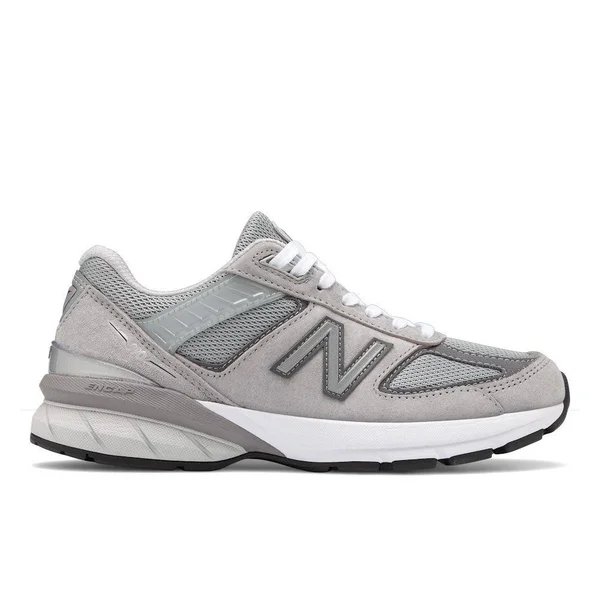 New Balance Women's 990v5 in Grey Castlerock 8 - 2A-Narrow